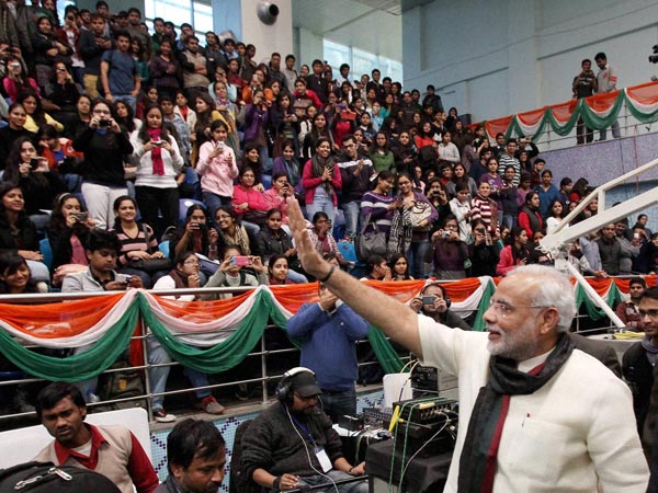 Modi impresses students 