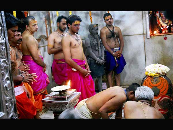 Anil Ambani at Ujjain 