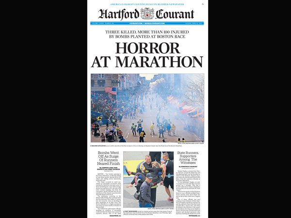 When the cheers turned to screams and panic 