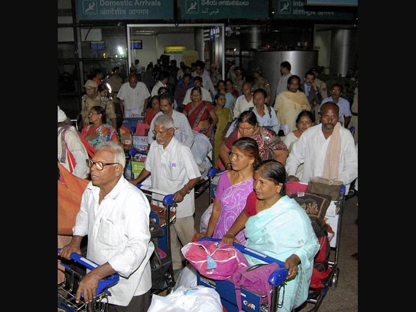  Uttarakhand floods victims on their arrival