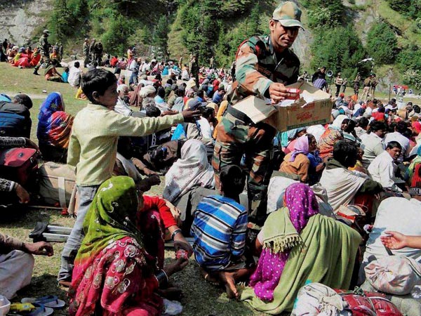Rescue work in Uttarakhand