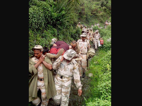 Rescue operations on