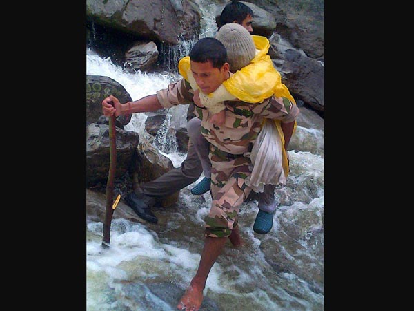 Rescue operations on