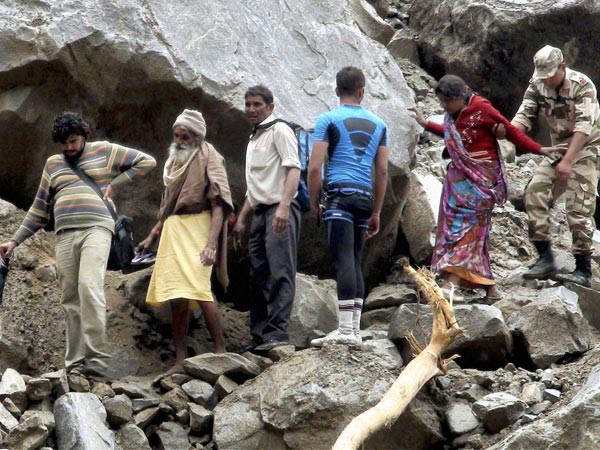 Rescue operations on