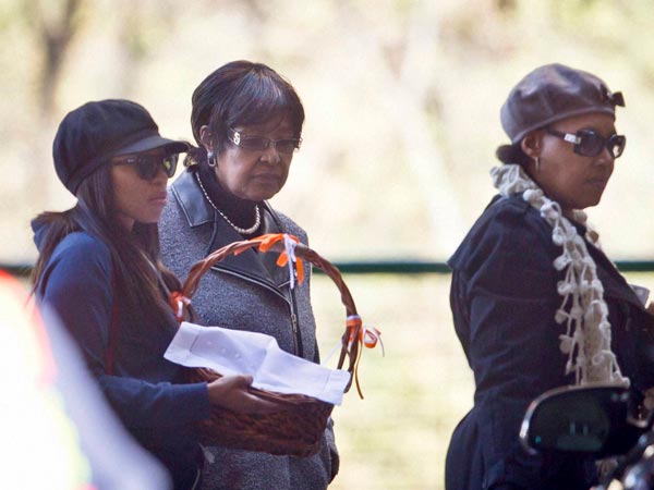 Family stands by the leader