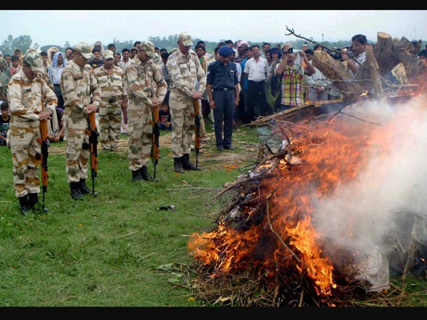 Final farewell for inspector Bhim Singh