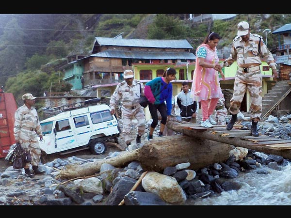 Rescue act in Badrinath