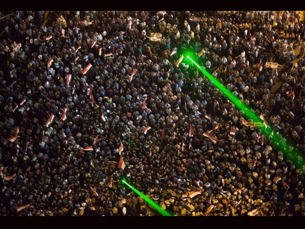 Massive protest at Tahrir Square