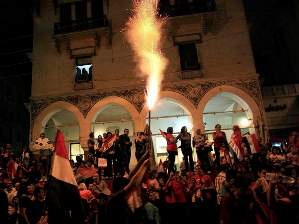 Morsi's opponents celebrate