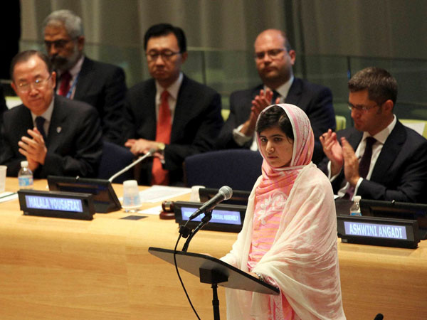 Malala's awe-inspiring speech at UN 