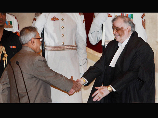 Ceremony at Rashtrapati Bhawan