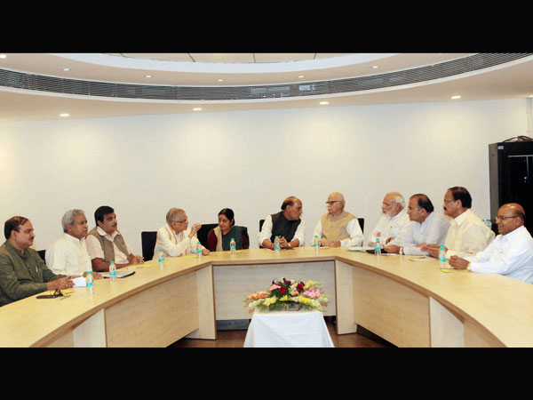 Party's Parliamentary Board Meeting in New Delhi
