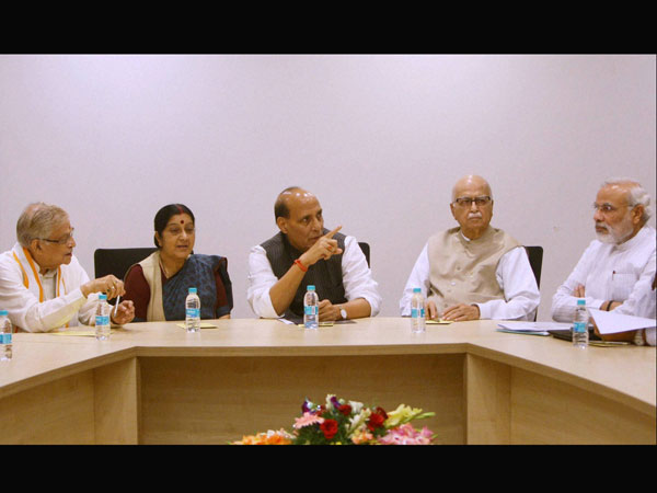 BJP Party's Parliamentary Board Meeting in New Delhi