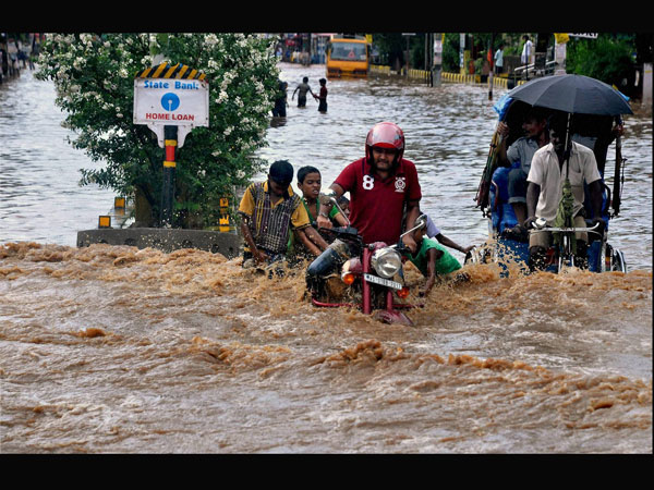 Heavy rain continues to lash India