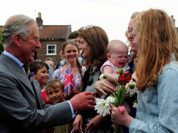 Prince Charles meets well-wishers Prince Charles meets well-wishers