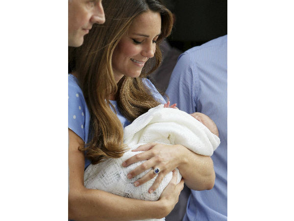 Kate with her son Kate with her son