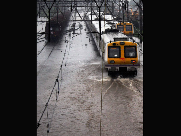 Train moving at a snail's pace