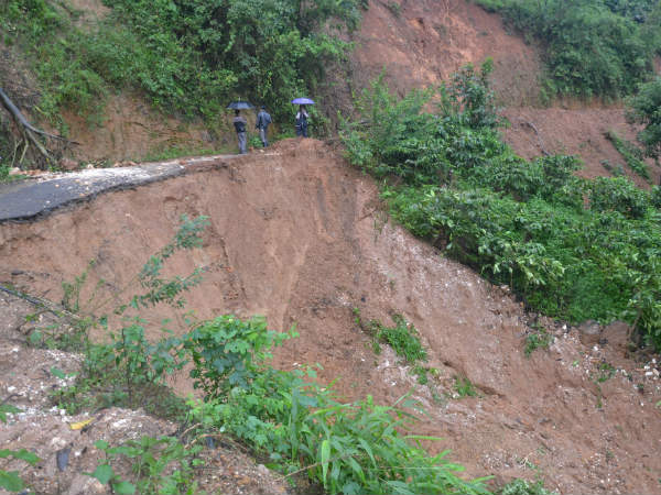 Landslides create havoc