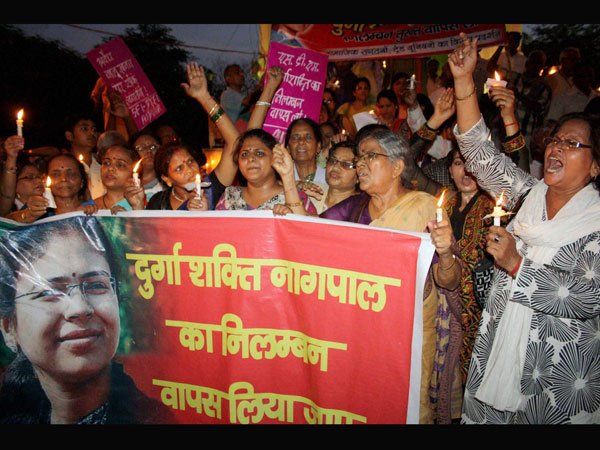 Protesting for the honest