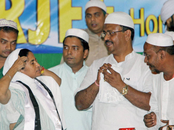 Mamata Banerjee at Iftar Party Mamata Banerjee at Iftar Party