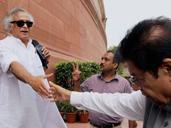 Union ministers Jairam ramesh