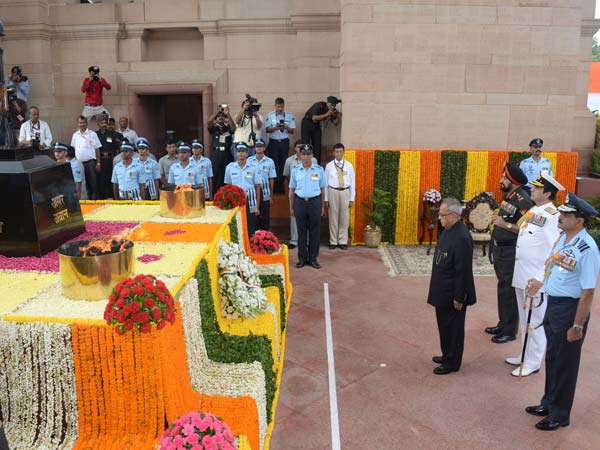 President pays tribute