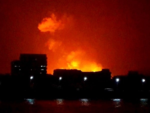 Explosion takes place at the INS Sindhurakshak