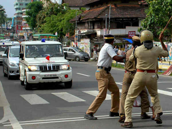 Solar scam protest in Kerala