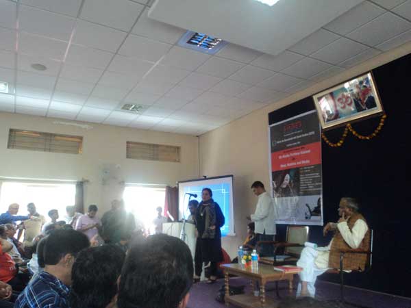 Madhu Kishwar in Bangalore
