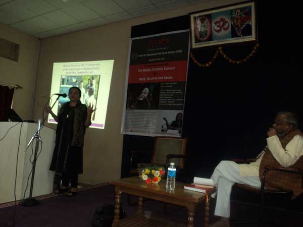 Madhu Kishwar in Bangalore