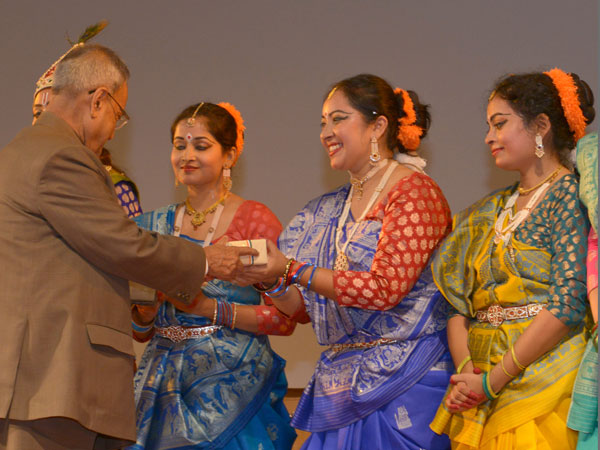 Performers cannot hide their happiness