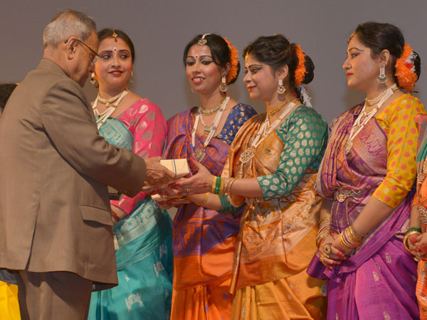 An honour for the dancers
