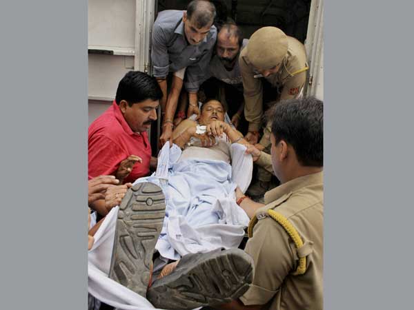 The injured taken to hospital