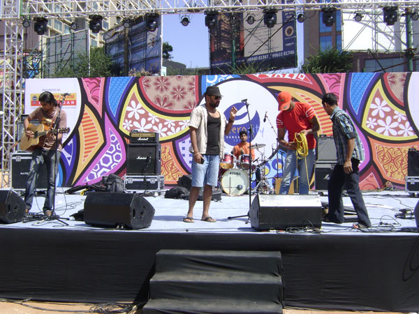 Dancing to the tunes of music