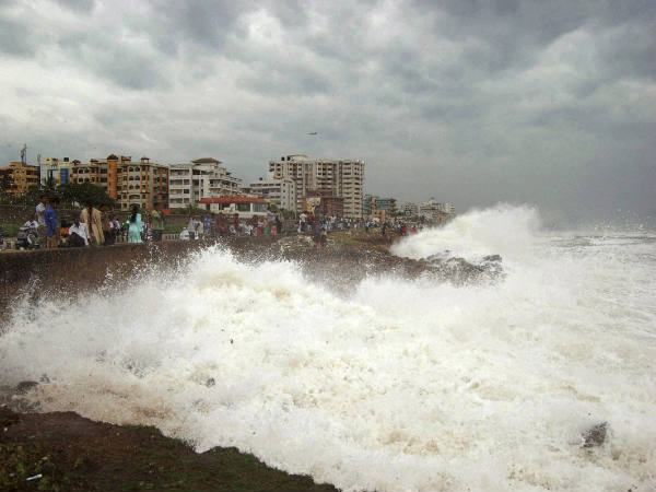 High tide waves in Andhra
