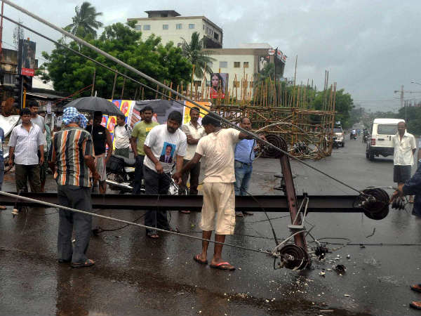 Cyclone Phailin: A scene from Orissa