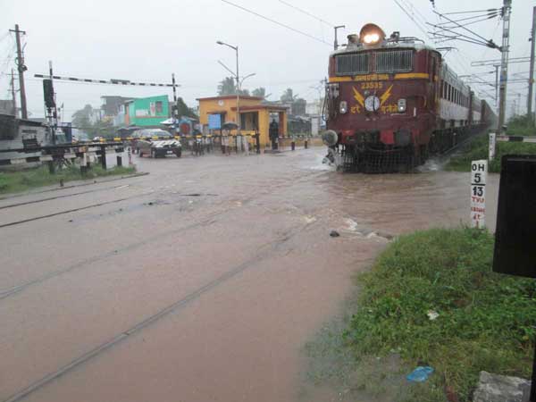 Near Amadalavalasa Railway Station in Srikakulam