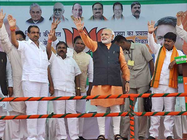 Narendra Modi in Jagdalpur