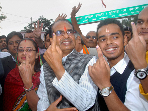 In Pics: Madhya Pradesh assembly elections 2013 highlights
