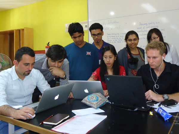 In BangaloreYoung minds at work