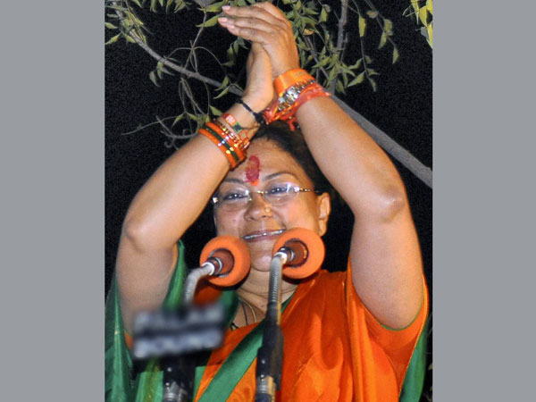 Vasundhara Raje, Would-be CM of Rajasthan