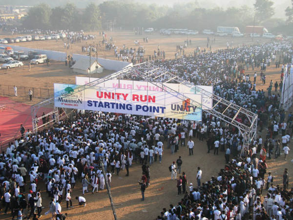 In pics: Run For Unity
