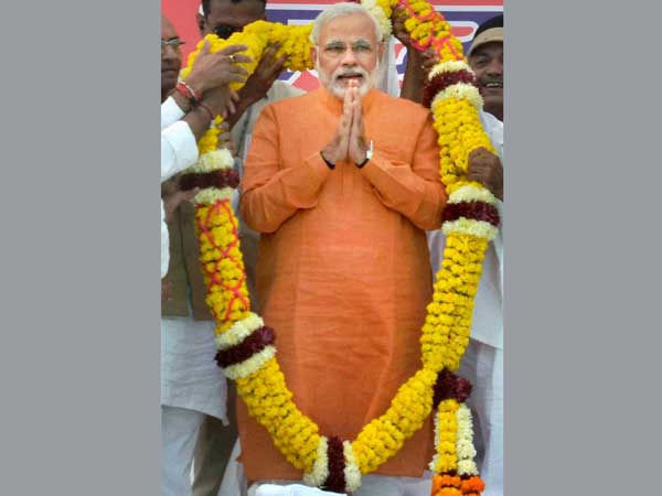 Narendra Modi anointed as the BJP's PM candidate for 2014 LS polls