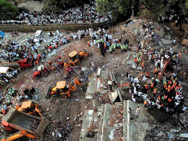 Building collapses in Thane, 74 killed
