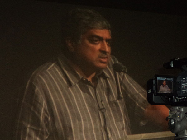 Nandan Nilekani addresses at Christ University