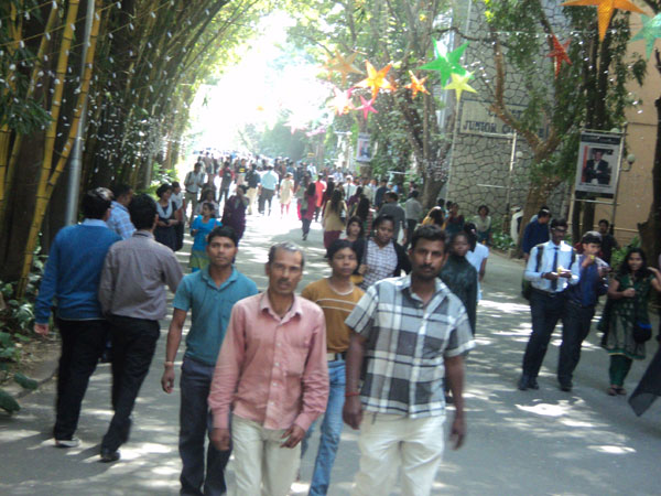 Students at Christ University
