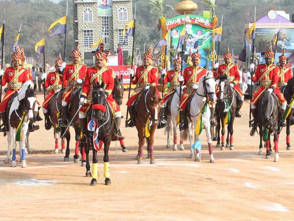 Republic Day Parade underway in Secunderabad