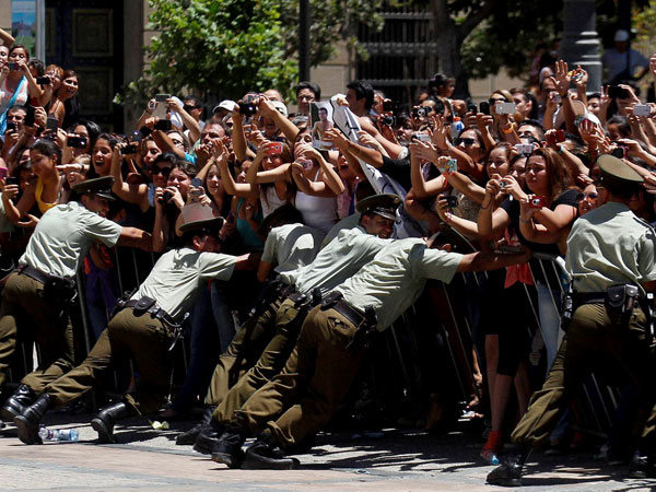 To catch a glimpse !