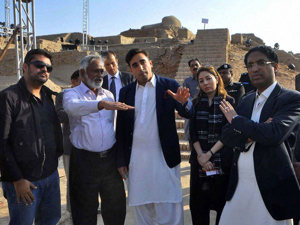 Bilawal in Mohenjodaro