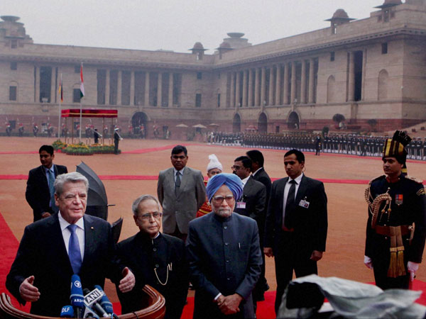 In pics: German President Joachim Gauck in India
